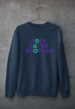 Load image into Gallery viewer, Rock Paper Shotgun Unisex Sweatshirt for Men/Women-Navy Blue-Ektarfa.online