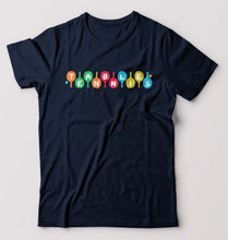 Load image into Gallery viewer, Table Tennis (TT) T-Shirt for Men-Navy Blue-Ektarfa.online