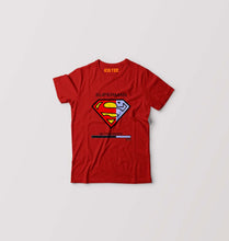Load image into Gallery viewer, Superman Gym Kids T-Shirt for Boy/Girl-Red-Ektarfa.online