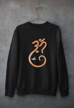 Load image into Gallery viewer, Ganpati JI(Ganesh) Unisex Sweatshirt for Men/Women-Black-Ektarfa.online