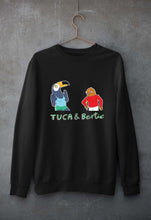 Load image into Gallery viewer, Tuca & Bertie Unisex Sweatshirt for Men/Women-Black-Ektarfa.online