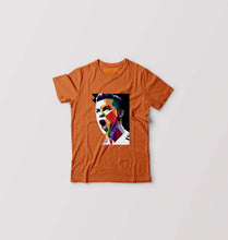 Load image into Gallery viewer, Cristiano Ronaldo CR7 Kids T-Shirt for Boy/Girl-Orange-Ektarfa.online