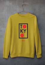 Load image into Gallery viewer, Tokyo Unisex Sweatshirt for Men/Women-Mustard Yellow-Ektarfa.online