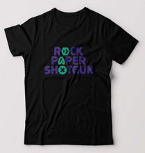 Load image into Gallery viewer, Rock Paper Shotgun T-Shirt for Men-Black-Ektarfa.online