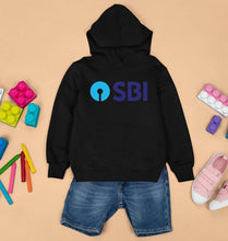 Load image into Gallery viewer, State Bank of India(SBI) Kids Hoodie for Boy/Girl-Black-Ektarfa.online