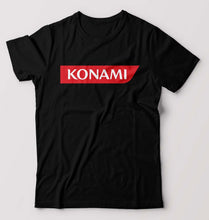 Load image into Gallery viewer, Konami T-Shirt for Men-Black-Ektarfa.online