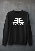 Load image into Gallery viewer, Evolve Unisex Sweatshirt for Men/Women-Black-Ektarfa.online
