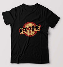Load image into Gallery viewer, Red Zone T-Shirt for Men-Black-Ektarfa.online