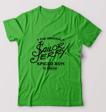 Load image into Gallery viewer, Sailor-Jerry T-Shirt for Men-flag green-Ektarfa.online