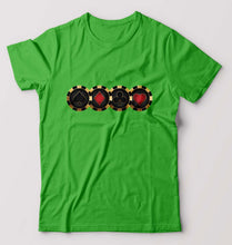 Load image into Gallery viewer, Poker T-Shirt for Men-flag green-Ektarfa.online