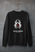 Load image into Gallery viewer, Black Widow Spider Unisex Sweatshirt for Men/Women-Black-Ektarfa.online