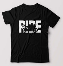 Load image into Gallery viewer, Ride Superbike T-Shirt for Men-Black-Ektarfa.online