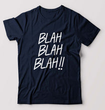 Load image into Gallery viewer, Blah Blah T-Shirt for Men-Navy Blue-Ektarfa.online
