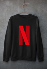 Load image into Gallery viewer, Netflix Unisex Sweatshirt for Men/Women-Black-Ektarfa.online