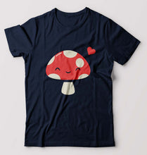 Load image into Gallery viewer, Mushroom T-Shirt for Men-Navy Blue-Ektarfa.online