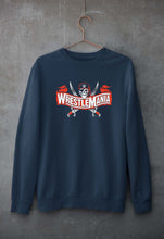 Load image into Gallery viewer, WWE Wrestle Mania Unisex Sweatshirt for Men/Women-Navy Blue-Ektarfa.online
