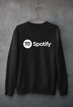 Load image into Gallery viewer, Spotify Unisex Sweatshirt for Men/Women-Black-Ektarfa.online
