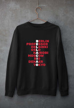 Load image into Gallery viewer, Money Hiest Unisex Sweatshirt for Men/Women-Black-Ektarfa.online