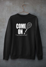 Load image into Gallery viewer, Tennis Unisex Sweatshirt for Men/Women-Black-Ektarfa.online