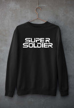 Load image into Gallery viewer, Super Soldier Unisex Sweatshirt for Men/Women-Black-Ektarfa.online