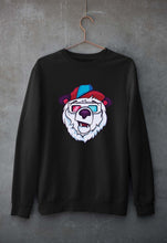 Load image into Gallery viewer, Bear Unisex Sweatshirt for Men/Women-Black-Ektarfa.online