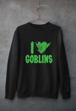 Load image into Gallery viewer, Goblin Unisex Sweatshirt for Men/Women-Black-Ektarfa.online
