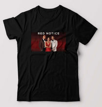 Load image into Gallery viewer, Red Notice T-Shirt for Men-Black-Ektarfa.online
