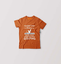 Load image into Gallery viewer, Golf T-Shirt for Boy/Girl-Orange-Ektarfa.online