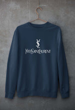 Load image into Gallery viewer, Yves Saint Laurent_YSL Unisex Sweatshirt for Men/Women-Navy Blue-Ektarfa.online