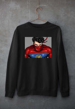 Load image into Gallery viewer, Minnal Murali Unisex Sweatshirt for Men/Women-Black-Ektarfa.online