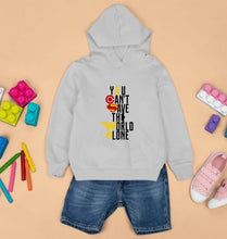 Load image into Gallery viewer, You Can't Save The World Alone Justice League Kids Hoodie for Boy/Girl-Grey-Ektarfa.online