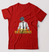 Load image into Gallery viewer, PUBG Player Unknown's Battleground T-Shirt for Men-Red-Ektarfa.online