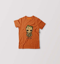 Load image into Gallery viewer, Groot Kids T-Shirt for Boy/Girl-Orange-Ektarfa.online