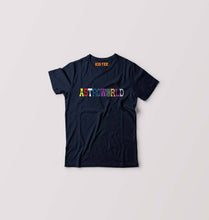 Load image into Gallery viewer, Astroworld Travis Scott Kids T-Shirt for Boy/Girl-Navy Blue-Ektarfa.online