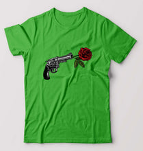 Load image into Gallery viewer, Guns N' Roses T-Shirt for Men-flag green-Ektarfa.online