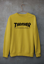 Load image into Gallery viewer, Thrasher Magazine Unisex Sweatshirt for Men/Women-Mustard Yellow-Ektarfa.online