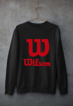 Load image into Gallery viewer, Wilson Unisex Sweatshirt for Men/Women-Black-Ektarfa.online