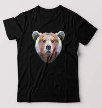 Load image into Gallery viewer, Bear T-Shirt for Men-Black-Ektarfa.online