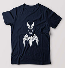 Load image into Gallery viewer, Venom Spiderman Superhero T-Shirt for Men-Navy Blue-Ektarfa.online