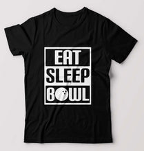 Load image into Gallery viewer, Bowling T-Shirt for Men-Black-Ektarfa.online