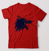 Load image into Gallery viewer, Wolf T-Shirt for Men-Red-Ektarfa.online