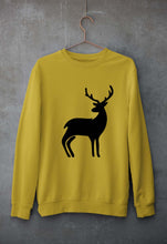 Load image into Gallery viewer, Deer Unisex Sweatshirt for Men/Women-Mustard Yellow-Ektarfa.online