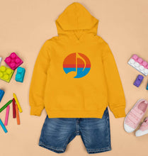 Load image into Gallery viewer, Music Node Kids Hoodie for Boy/Girl-Mustard Yellow-Ektarfa.online