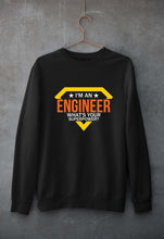 Load image into Gallery viewer, Engineer Unisex Sweatshirt for Men/Women-Black-Ektarfa.online