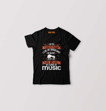 Load image into Gallery viewer, Music Kids T-Shirt for Boy/Girl-Black-Ektarfa.online