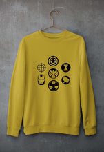 Load image into Gallery viewer, Marvel Superhero Unisex Sweatshirt for Men/Women-Mustard Yellow-Ektarfa.online