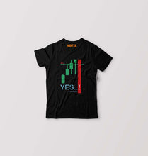 Load image into Gallery viewer, Share Market(Stock Market) Kids T-Shirt for Boy/Girl-Black-Ektarfa.online