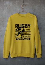 Load image into Gallery viewer, Rugby Unisex Sweatshirt for Men/Women-Mustard yellow-Ektarfa.online