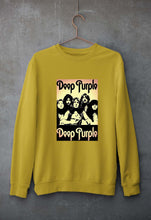 Load image into Gallery viewer, Deep Purple Unisex Sweatshirt for Men/Women-Mustard yellow-Ektarfa.online