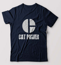 Load image into Gallery viewer, Cat Power T-Shirt for Men-Navy Blue-Ektarfa.online
